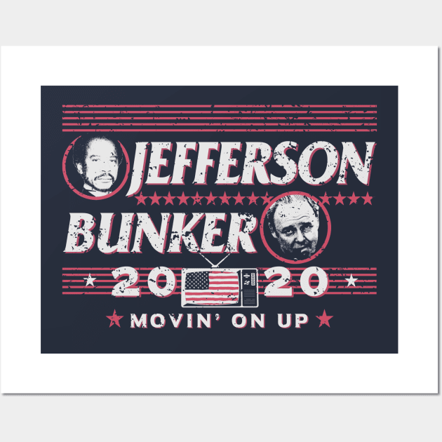 "JEFFERSON BUNKER 2020" Wall Art by joeyjamesartworx